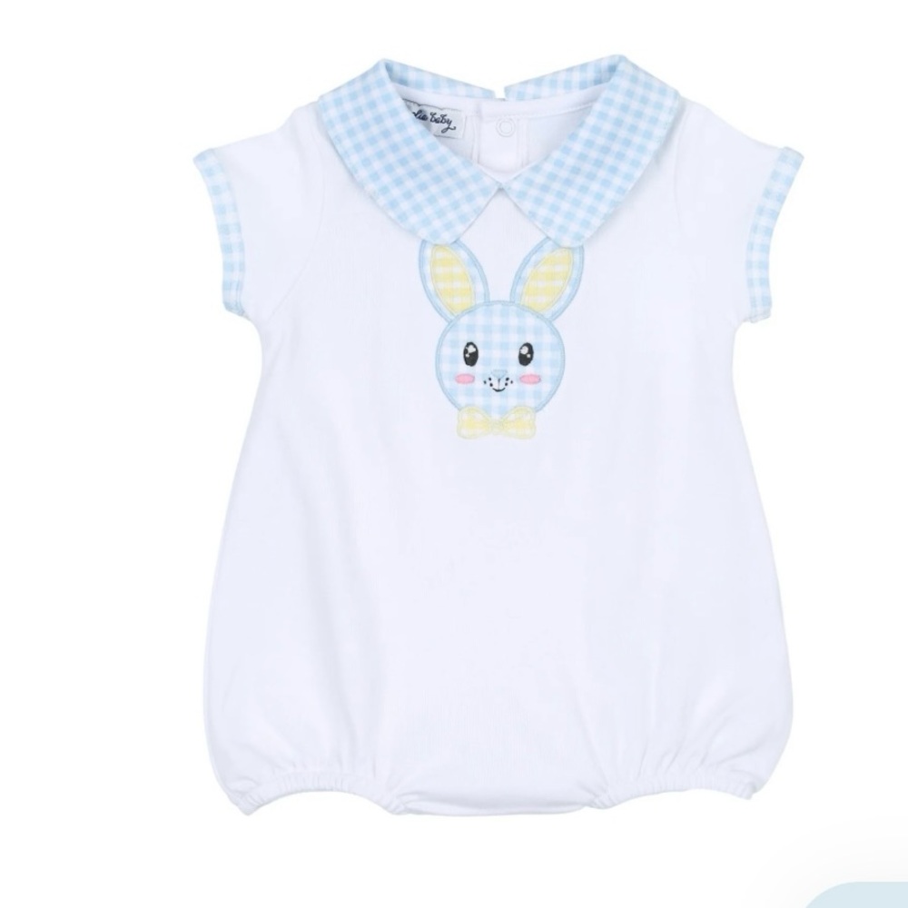 NWT Magnolia Baby Easter Bunny Bubble Appliqué